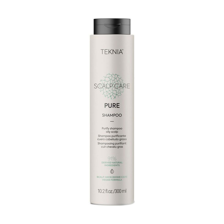 Міцелярний шампунь для жирної шкіри голови Lakme Teknia Scalp Care Pure Shampoo, 300 мл